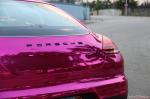 Porsche Panamera Pink Chrome by Impressive Wrap 2016 года